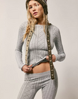 So Soft Modal Cable Long Sleeve