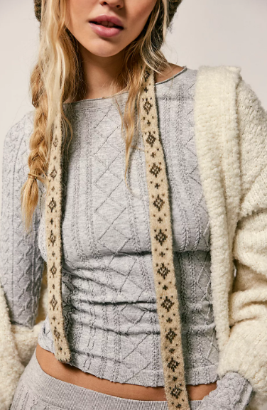 So Soft Modal Cable Long Sleeve