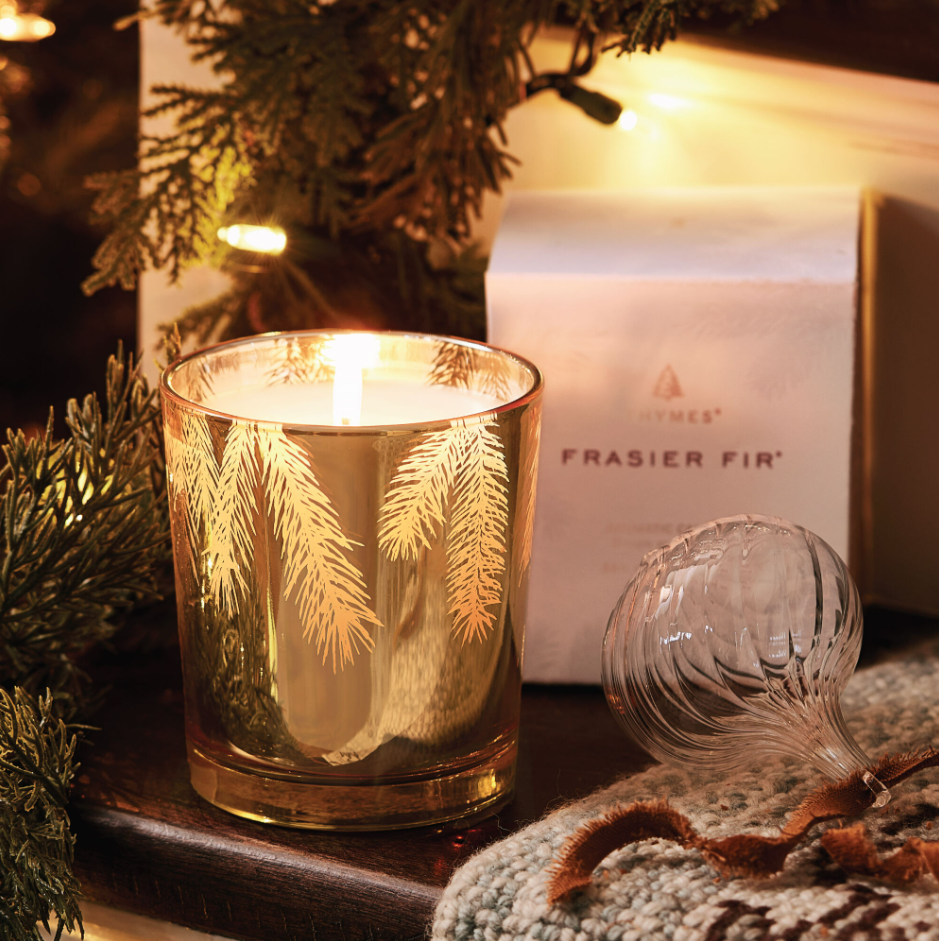 Frasier Fir Gold Poured Candle - 13oz