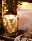 Frasier Fir Gold Poured Candle - 13oz