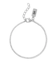 Diana Tennis Braclet - Silver