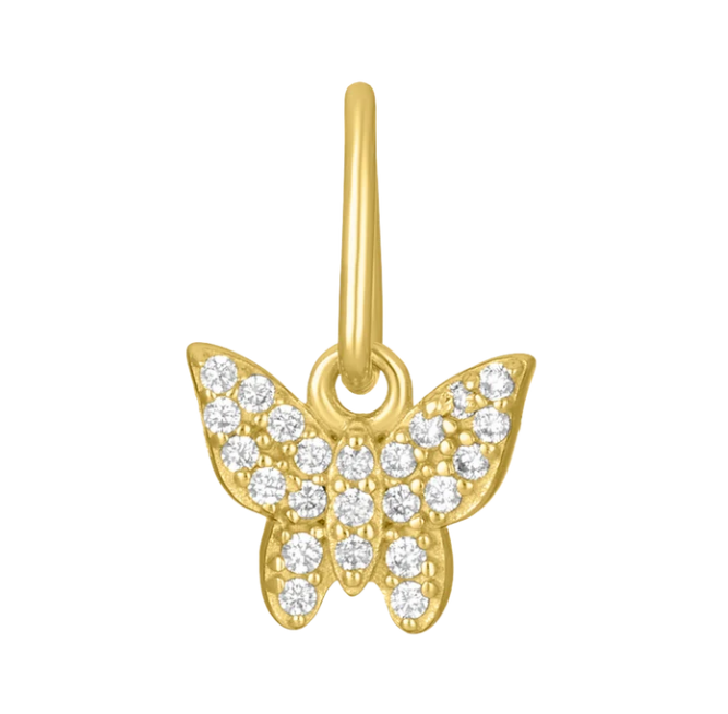 Gold Butterfly Charm