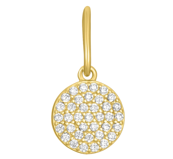 Gold Disc Charm