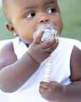 Light Pink Pacifier Clip