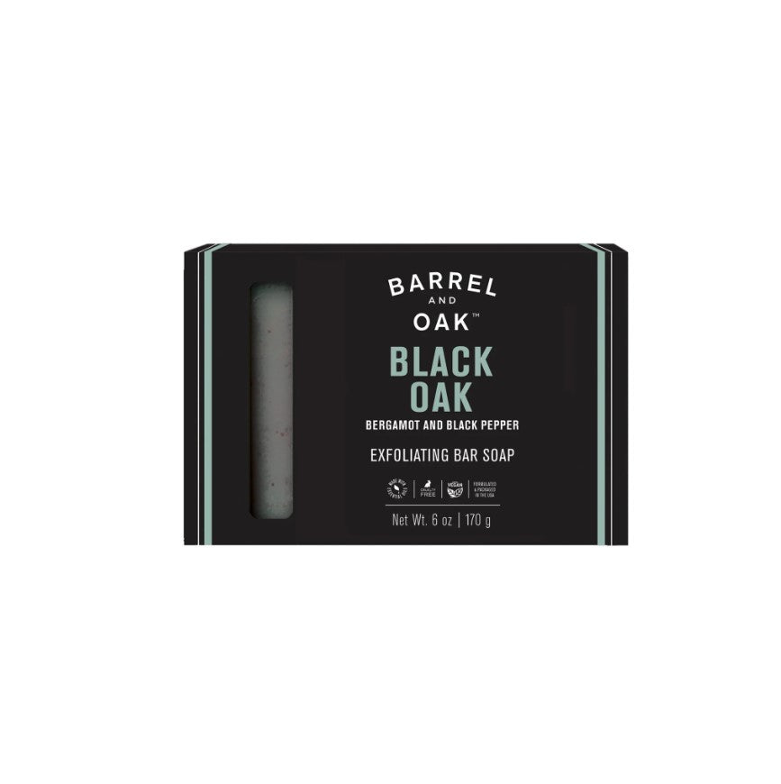 Exfoliating Bar Soap Black Oak
