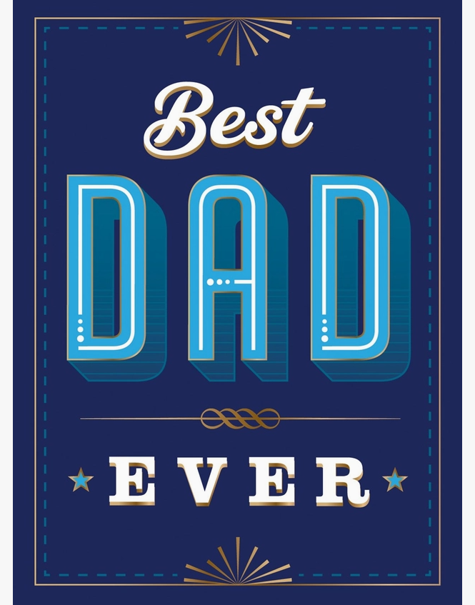 Best Dad Ever Book