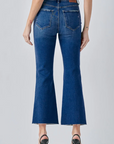 Happi Clean Cropped Flare Jean