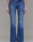 Happi Flare Jean w/ Patch Pockets
