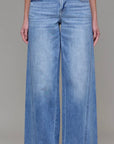 Nori Mid Rise Extra Wide Leg Jeans