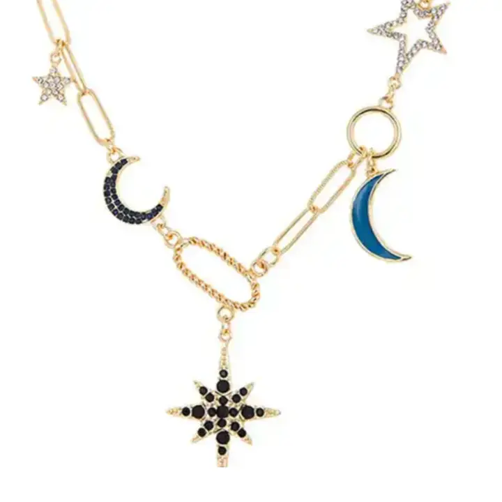 Celestial Moom and Stars