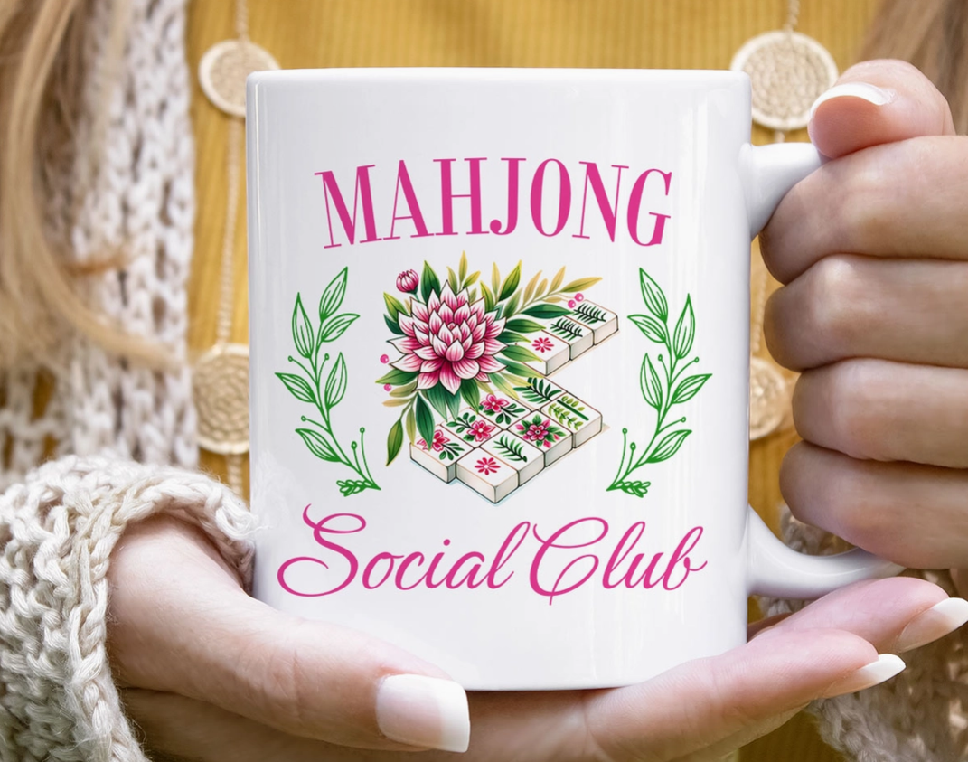 Mahjong Social Club Mug