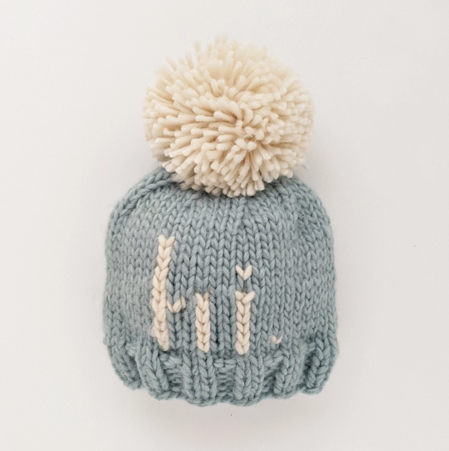 Hi. Beanie Hat - Blue