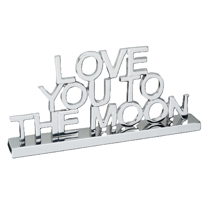 Love You To the Moon Sign