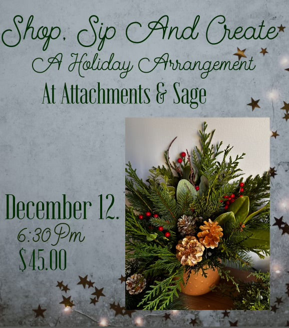 Holiday Arrangement Workshop