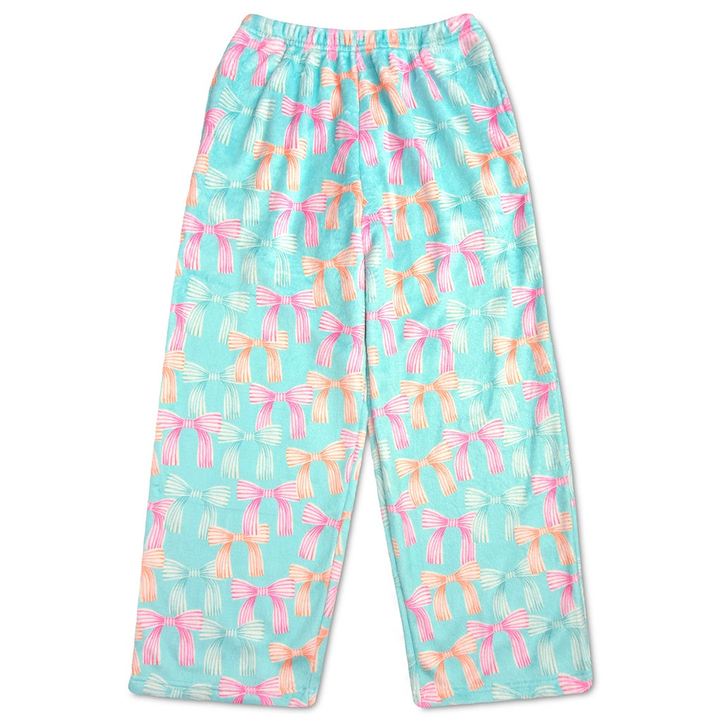 Beautiful Bows Plush Pants - Kids