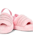 Pink Rhinestone Slippers