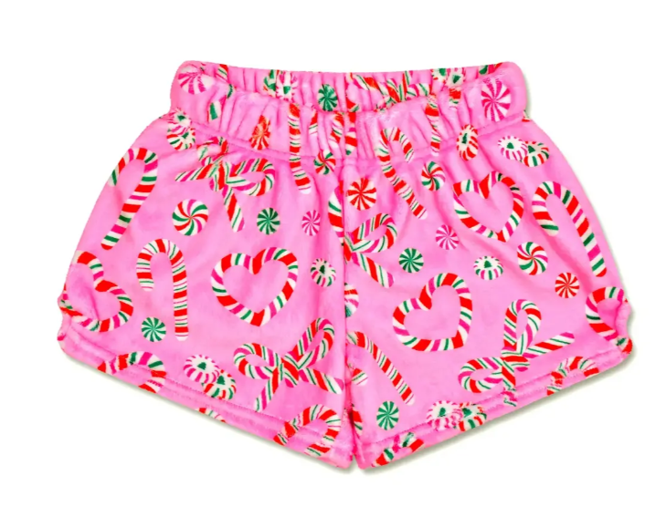 Merry Mints Plush Shorts Adult Small