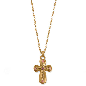 Majestic Imperial Cross Reverse Necklace