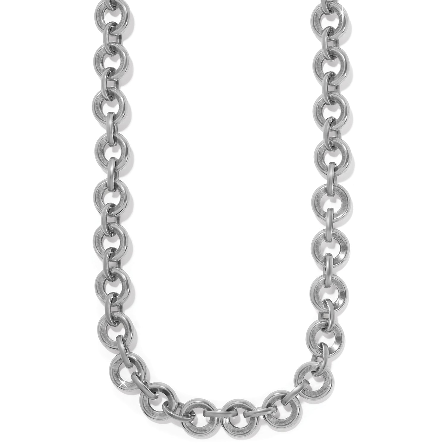 Medici Silver Link Necklace