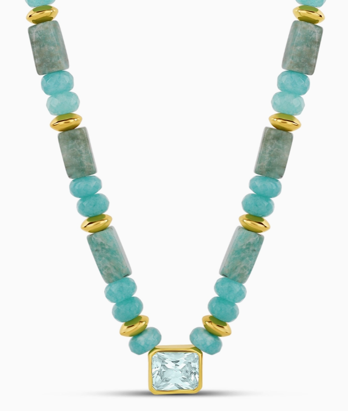 Seafoam Aqua Stone