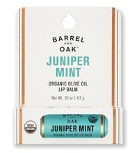 Cargar imagen en el visor de la galería, Organic Olive Oil Lip Balm Juniper Mint