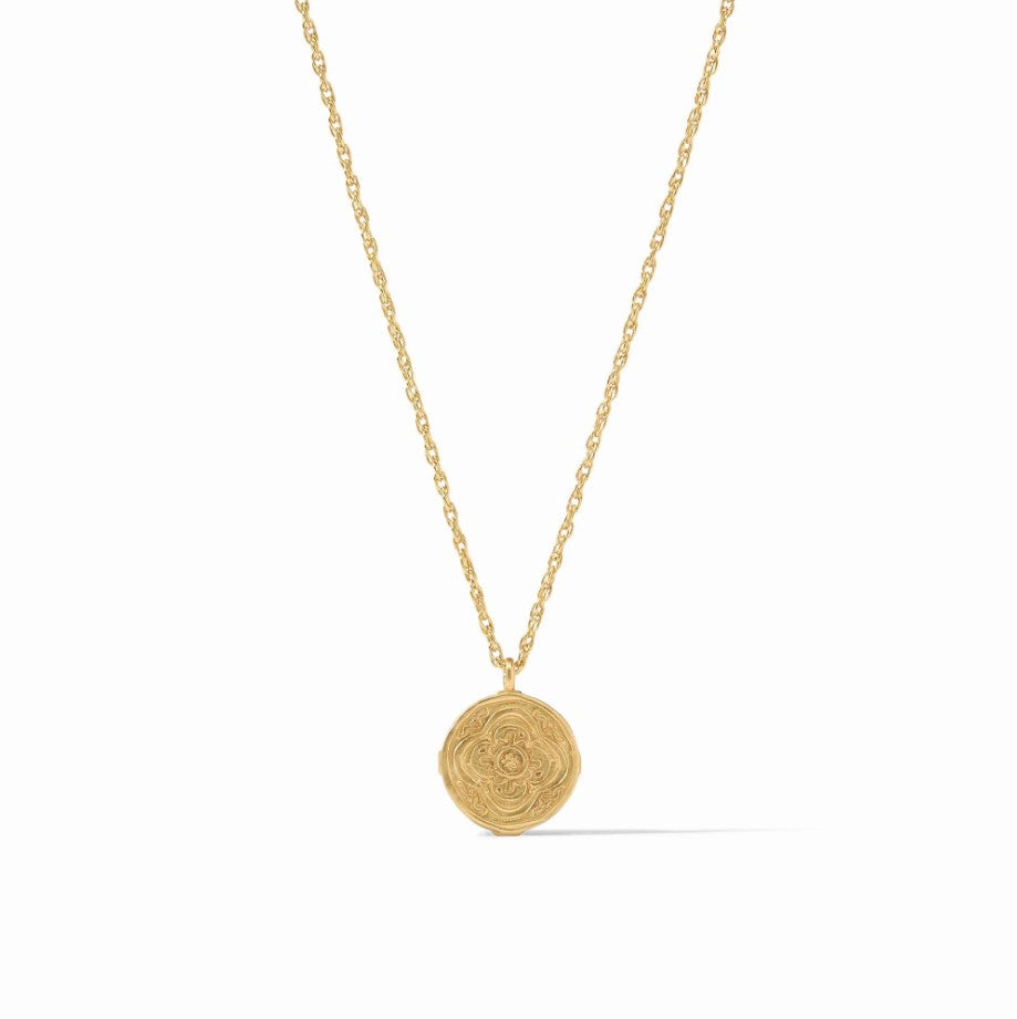 Astor Solitaire Necklace - Clear Crystal