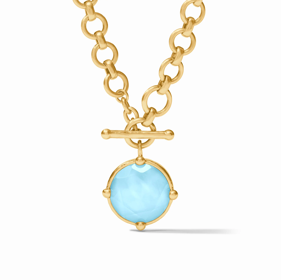 Honeybee Demi Necklace - Capri Blue
