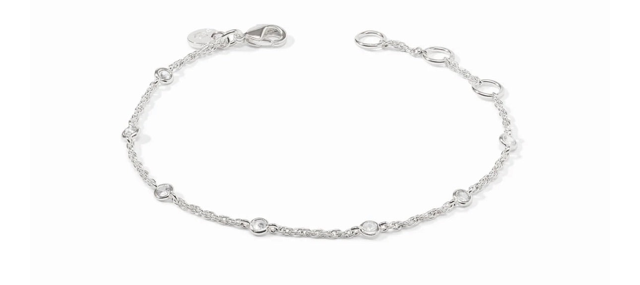 Silver Celeste Delicate Braclette