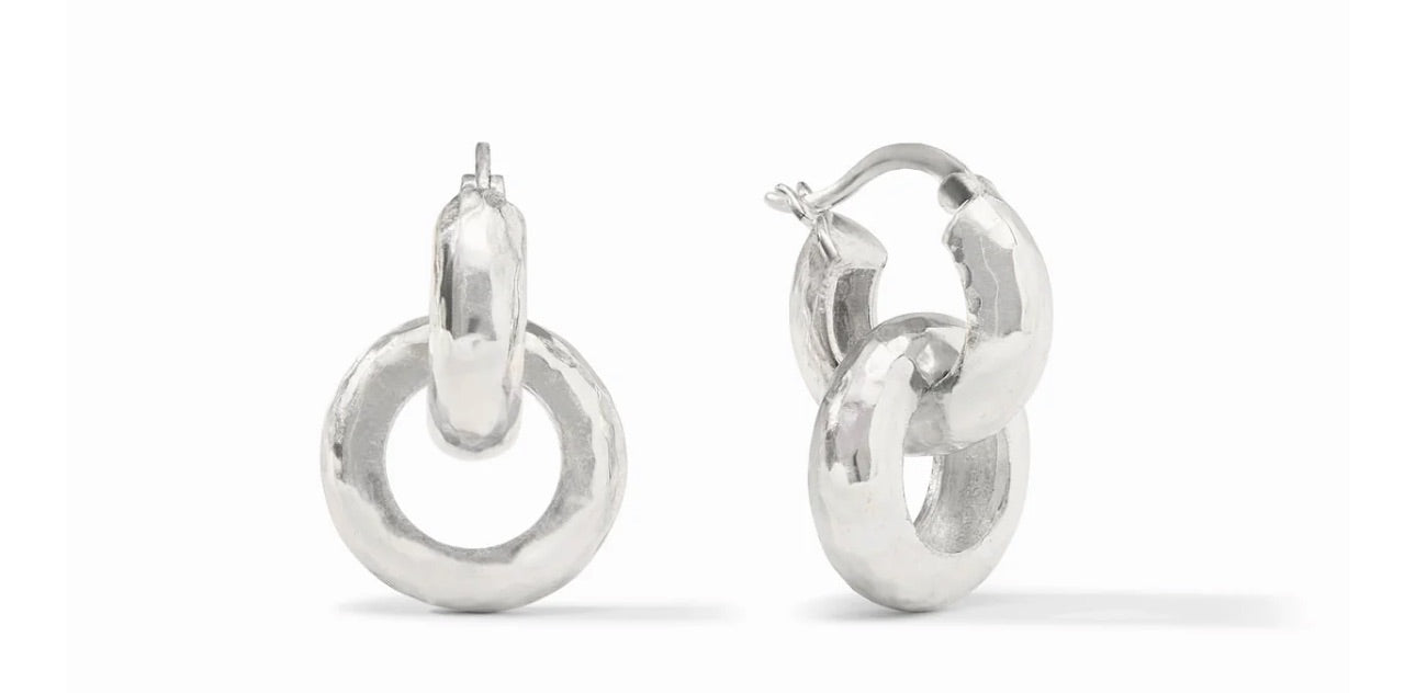 Silver Catalina 2/1 Earring