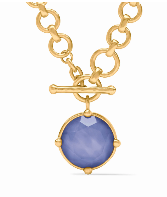 Honeybee Demi Necklace - Tanzanite Blue