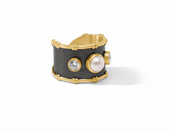 Tribeca Ring Mixed Metal Pearl