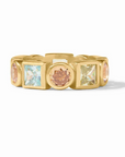 Gold Jolie Ring Multi Stone - Size 7