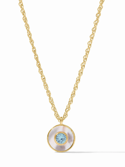 Gold Colette Circle Delicate Necklace