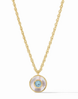 Gold Colette Circle Delicate Necklace