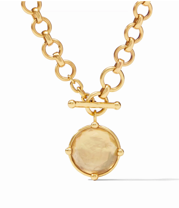 Gold Honeybee Demi Necklace - Champagne