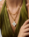 Gold Colette Statememt Necklace