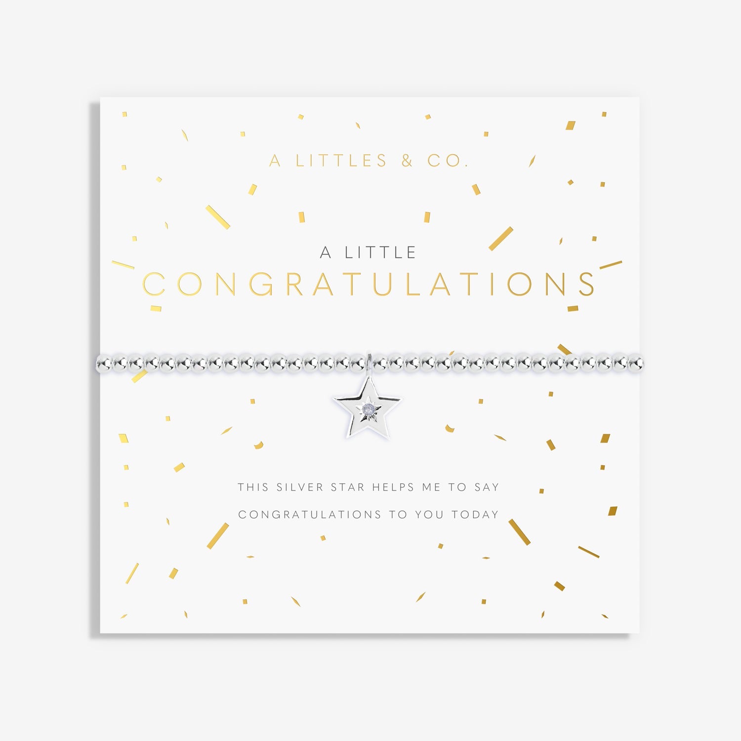 A Little Congratulations Bracelet