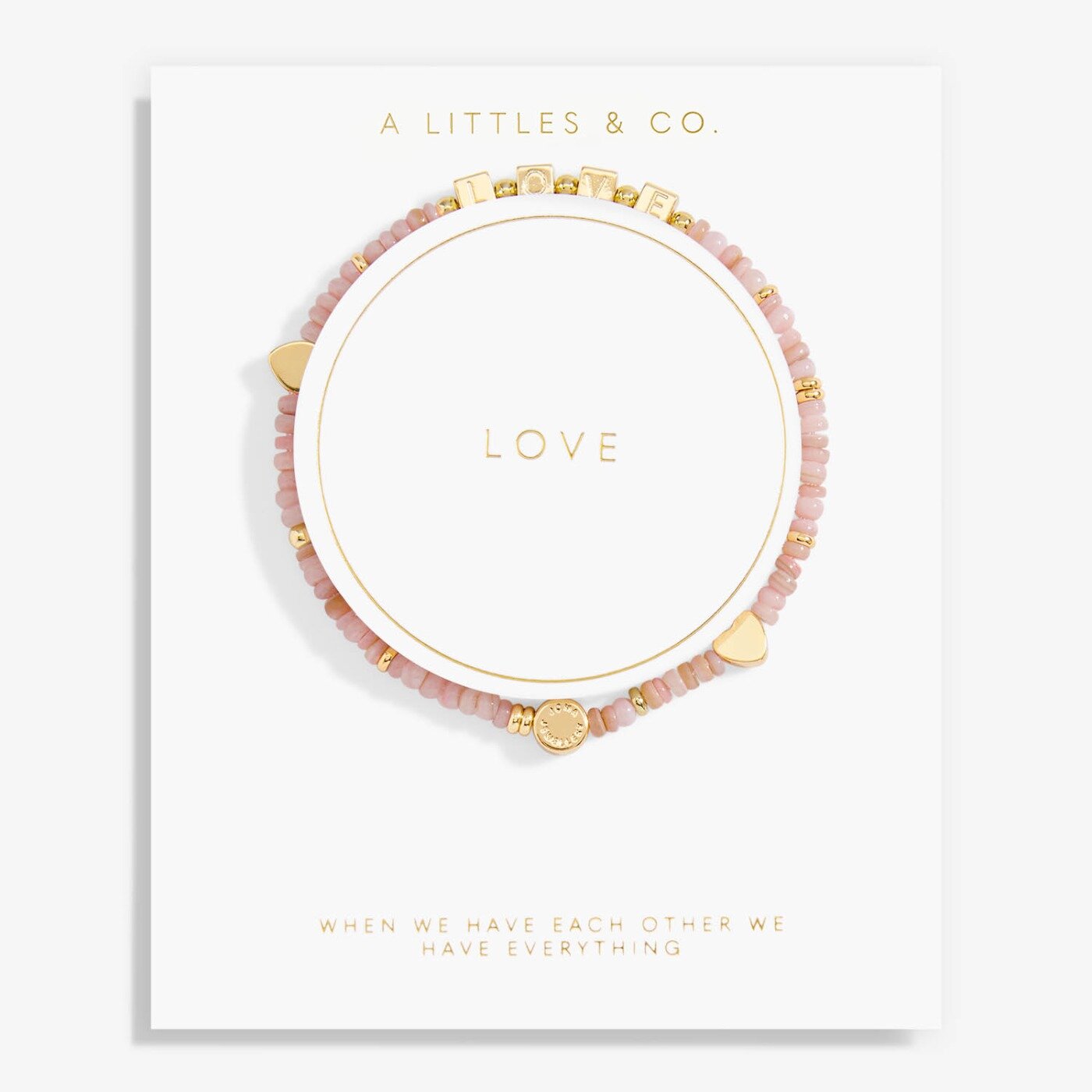 Love Beaded Bracelet