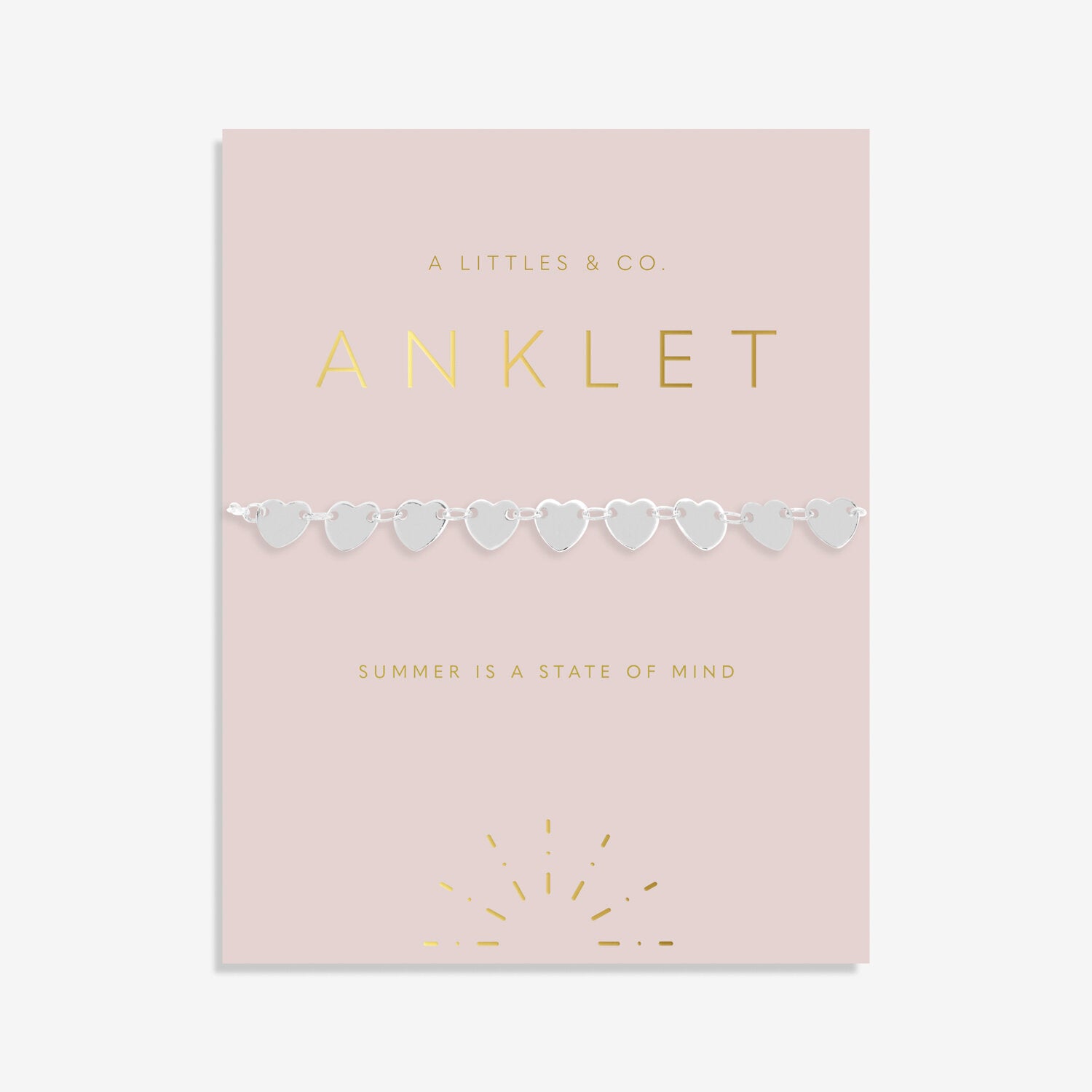Heart Chain Anklet