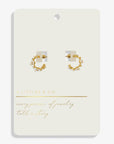 Style Stories - Pavé Clover Hoops