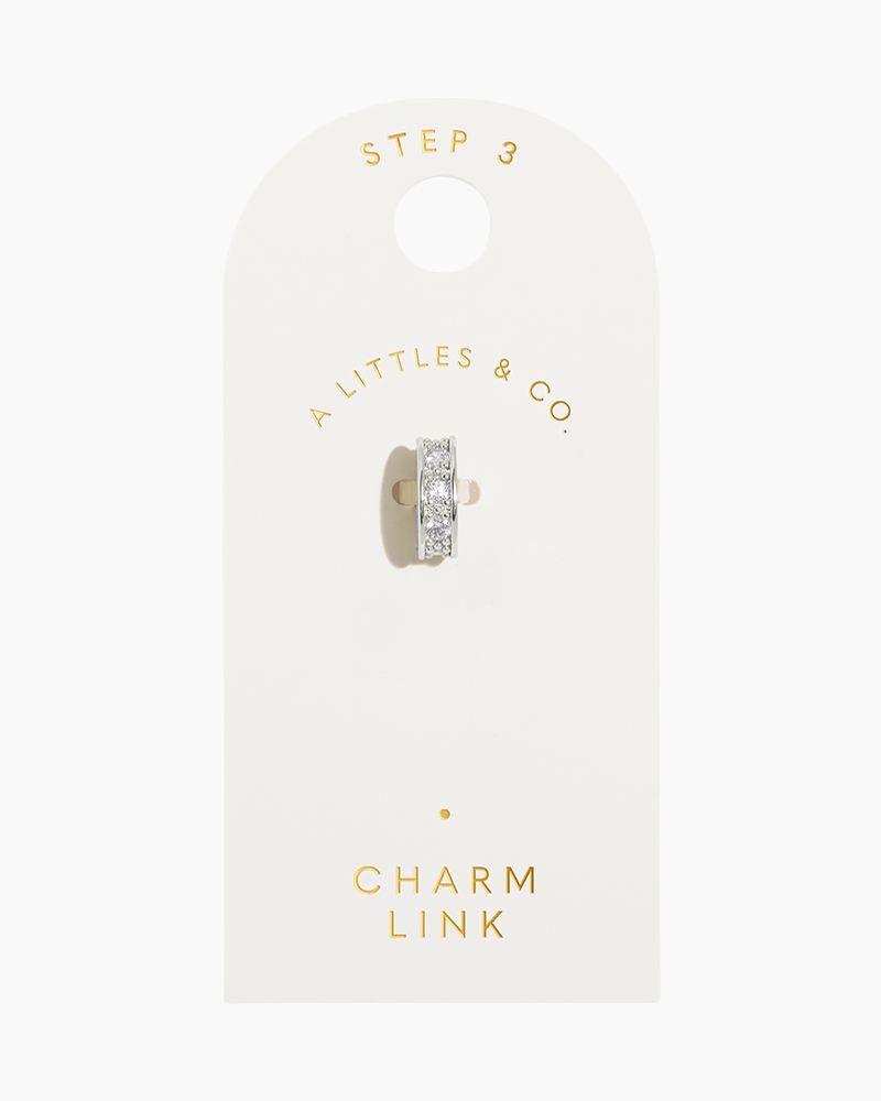 Pave Charm Link