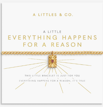 A Little Everything Happens For A Reason