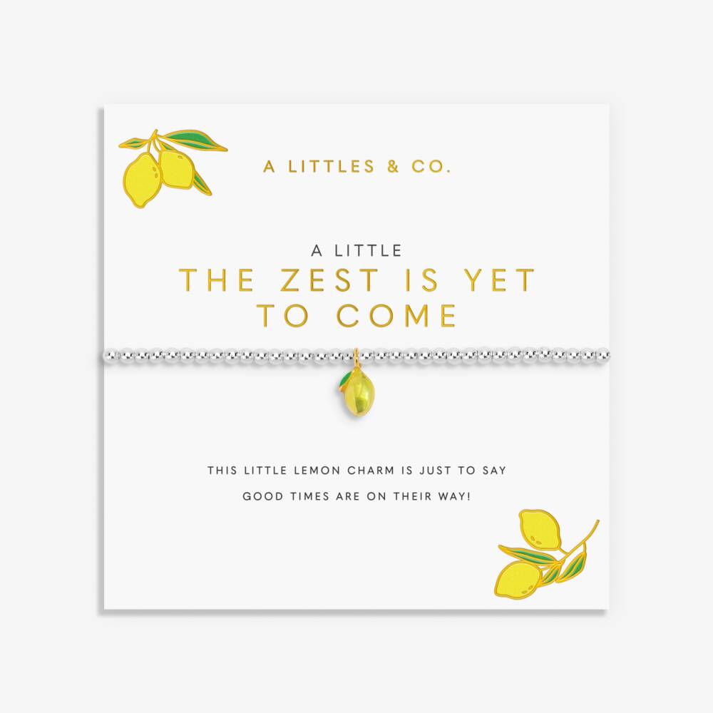 The Zest It Yet To Come