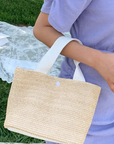 Simple Vacation Weave Bag