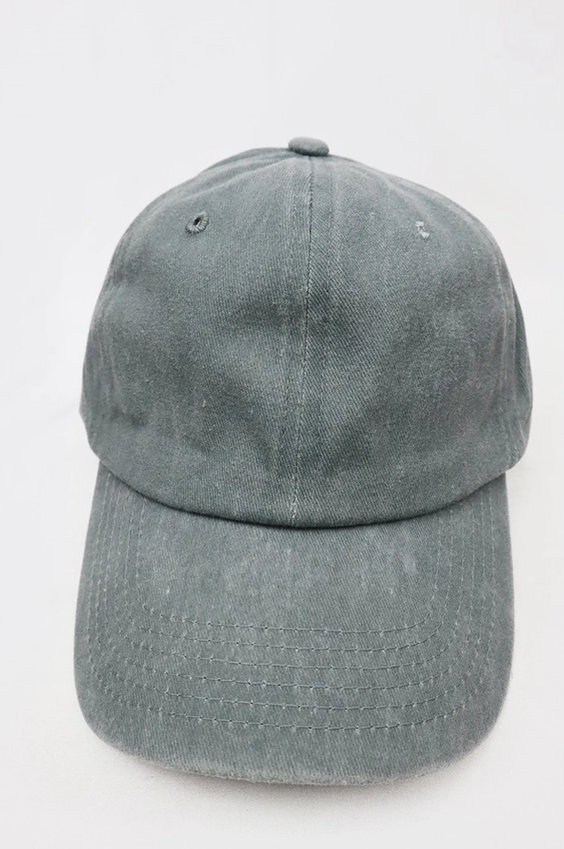 Classic Washed Baseball Cap - Grey