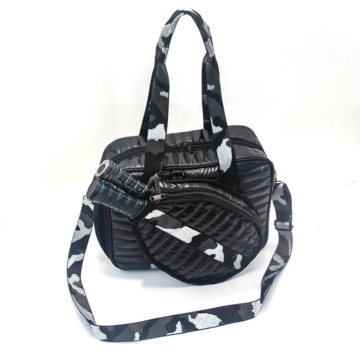 Judy Pickleball Tote Mini - Black Camo