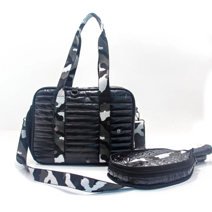 Judy Pickleball Tote Mini - Black Camo