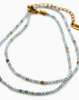 Short Mini Amazonite Stone Necklace