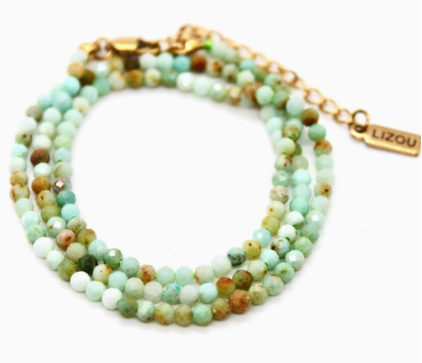 Short Opal Stone Necklace