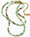 Short Opal Stone Necklace